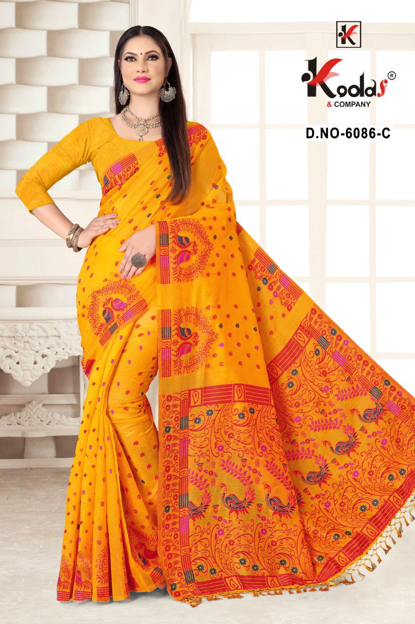Murabba 6087 Cotton Ethnic Casual Wear Saree Collection